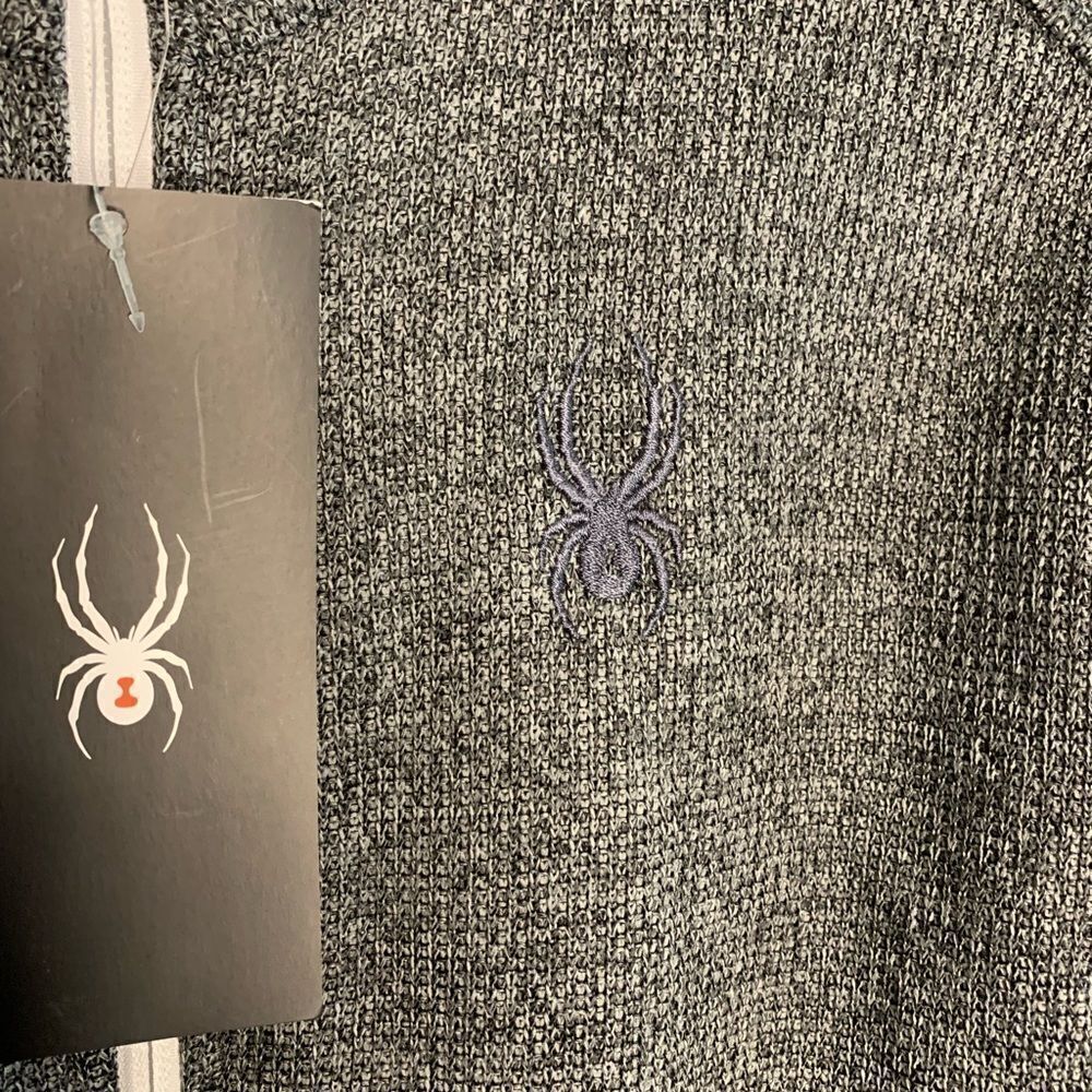NWT Spyder waffle knit jacket. Small - Picture 3 of 6
